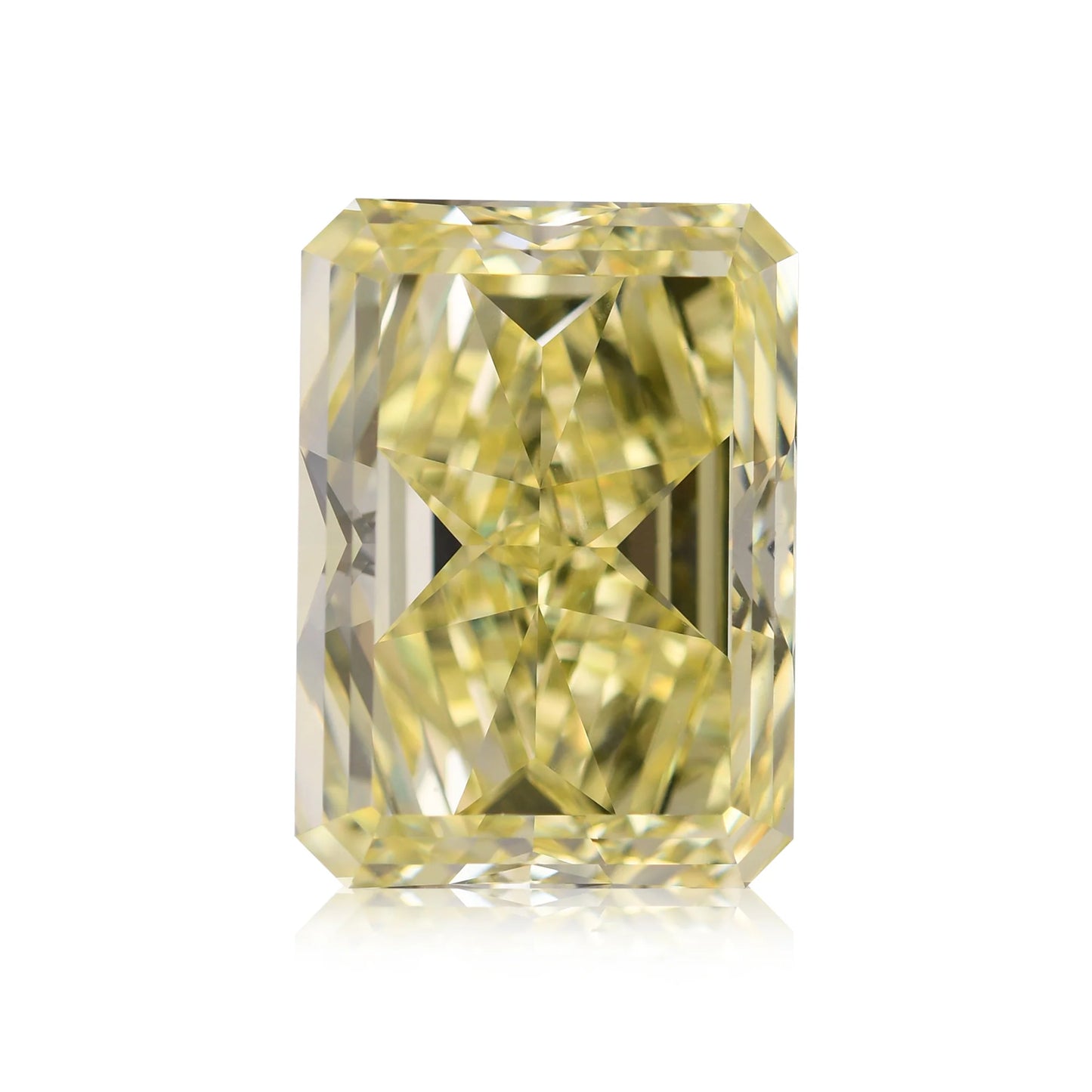 1 _ 23.34 Carat Fancy Intense Yellow Radiant Diamond VVS1 GIA